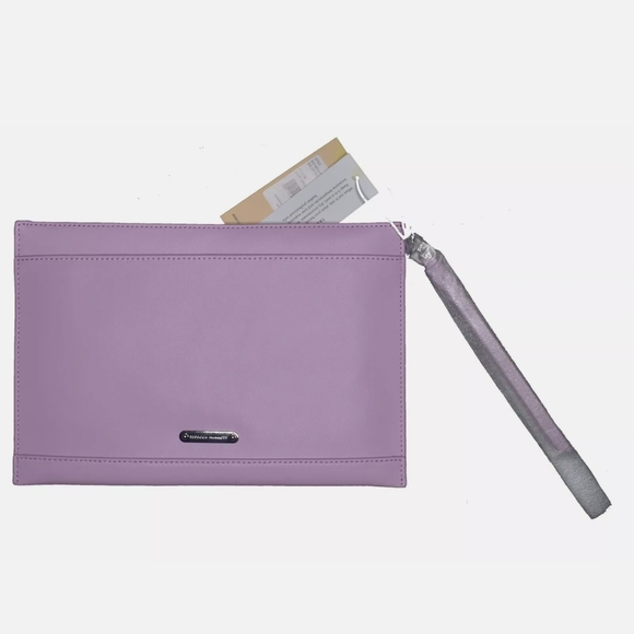 Rebecca Minkoff Leather Zip Wristlet Power Girl - Picture 2 of 4